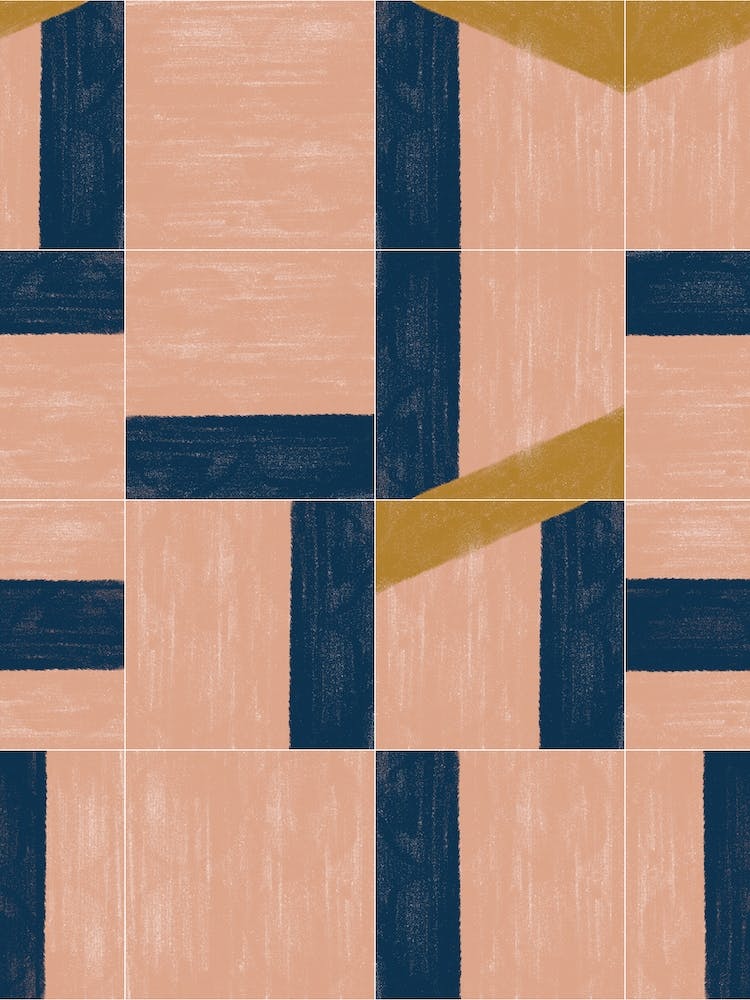 Painted Wall Tiles 02