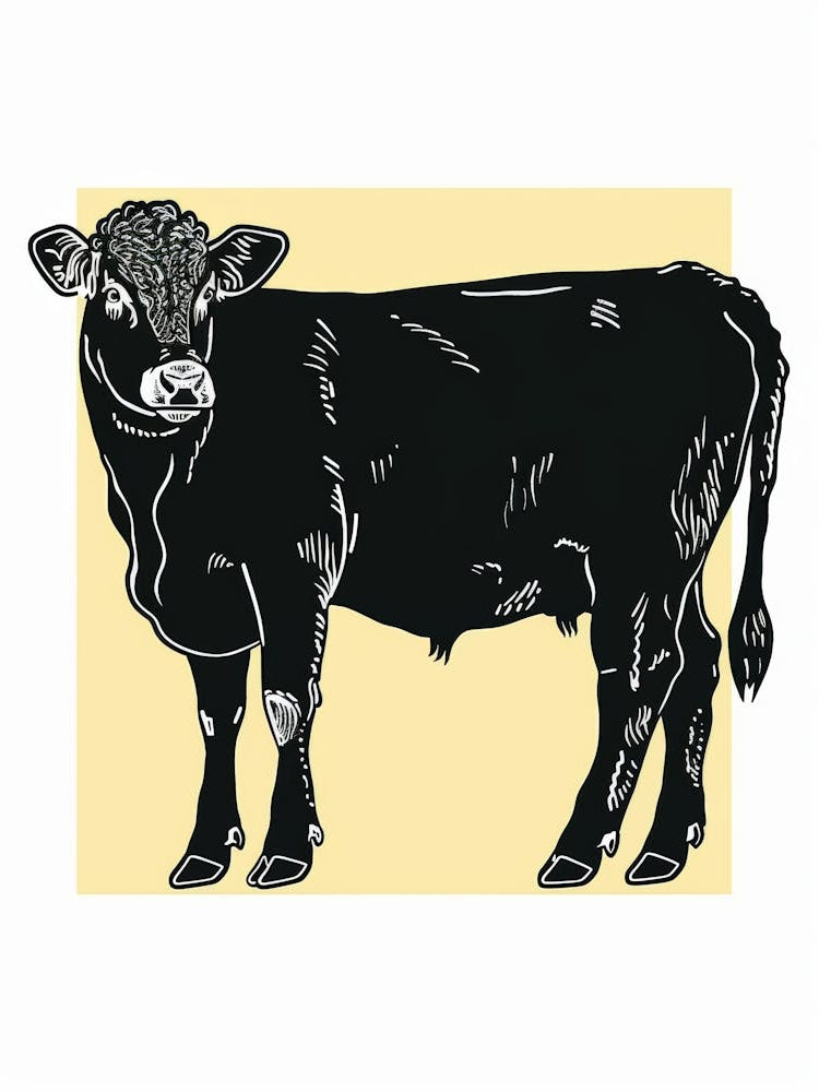 Cow Illustration