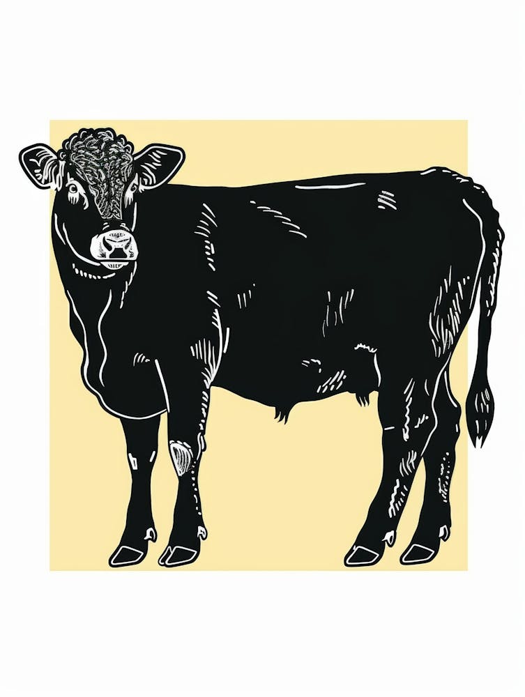 Cow Illustration