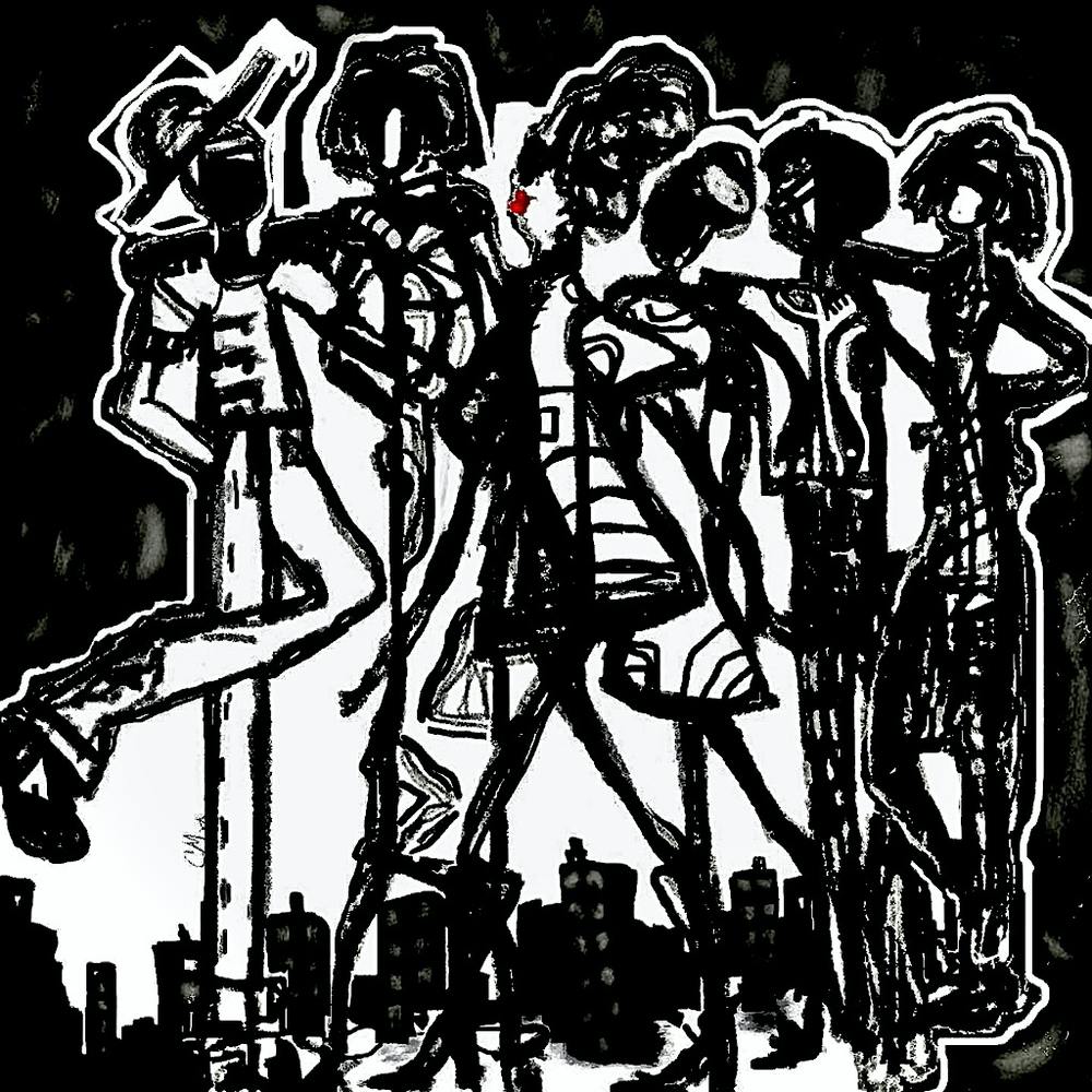 The Cool People  in Blk & Wht