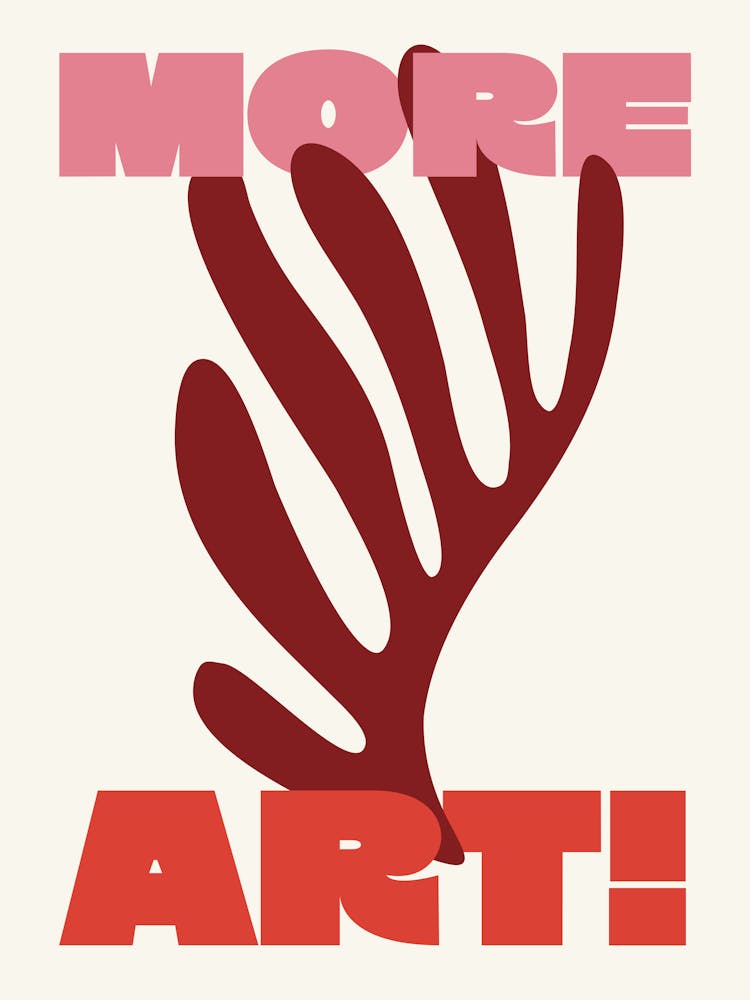 More Art Matisse - Red And Pink