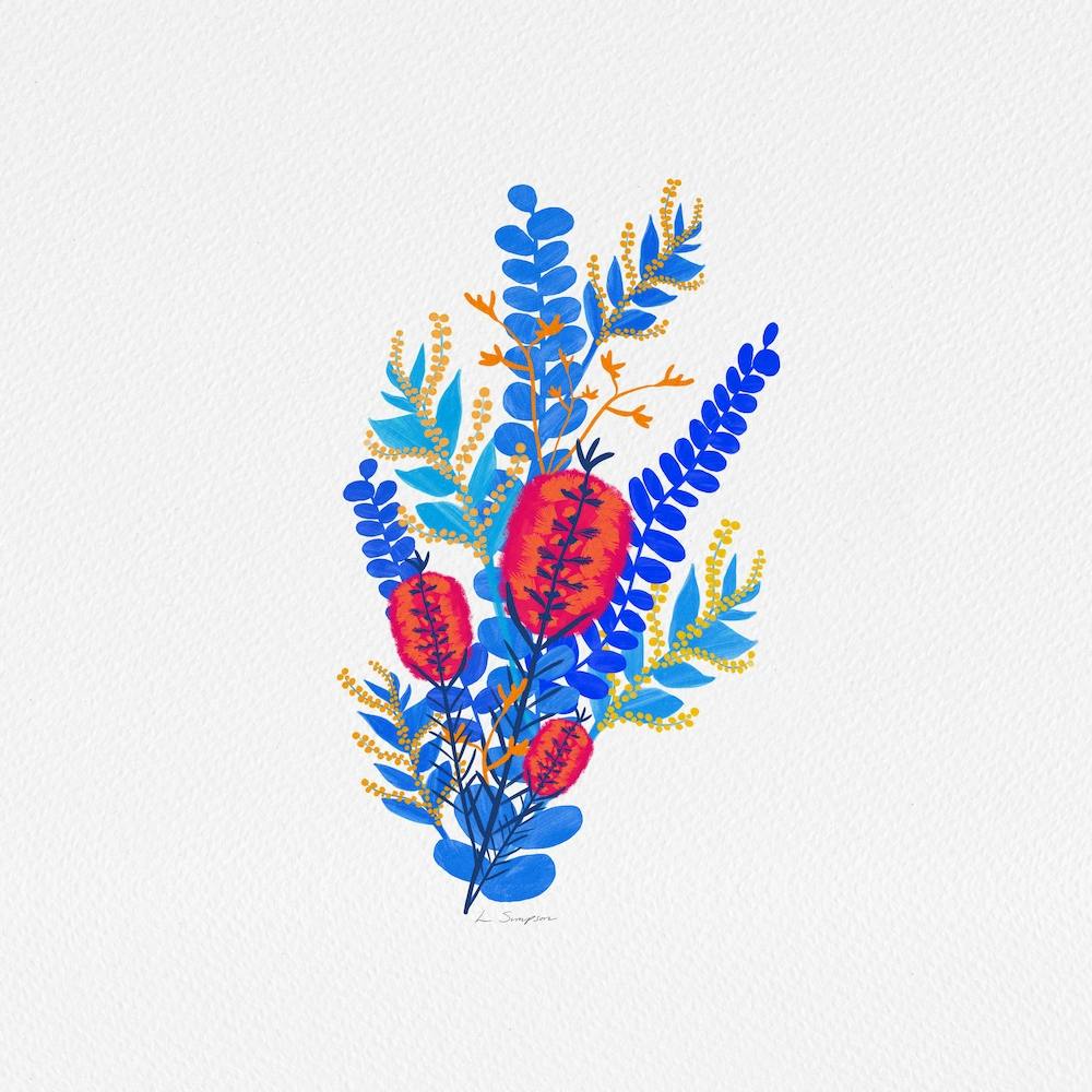 Australian Native Bouquet Square