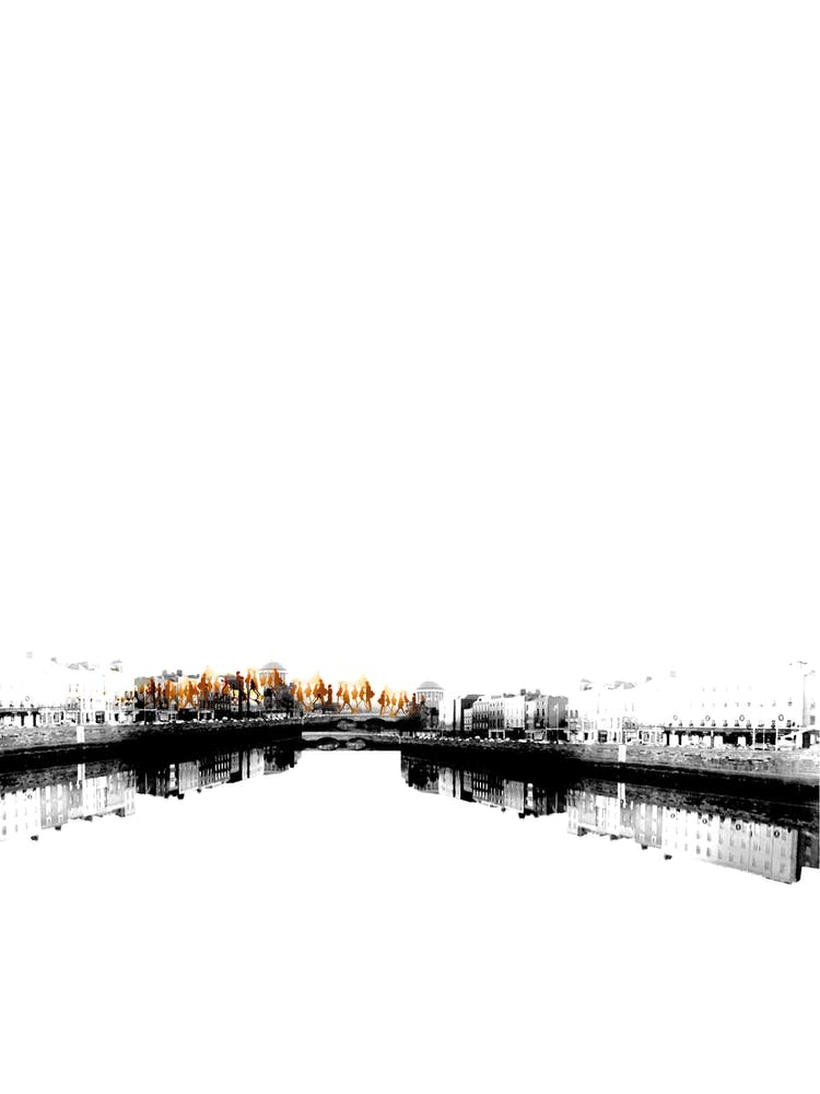 Black And White Cityscape