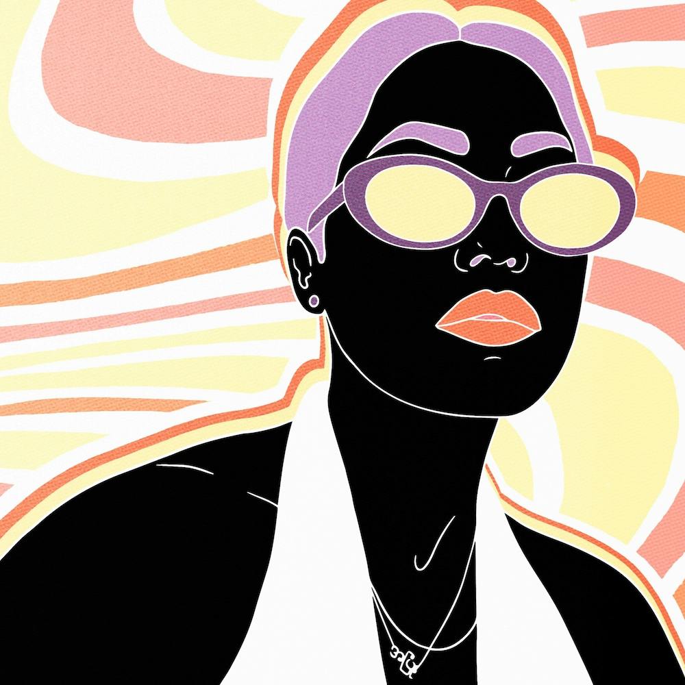 Julie Ann Grape Soda Square