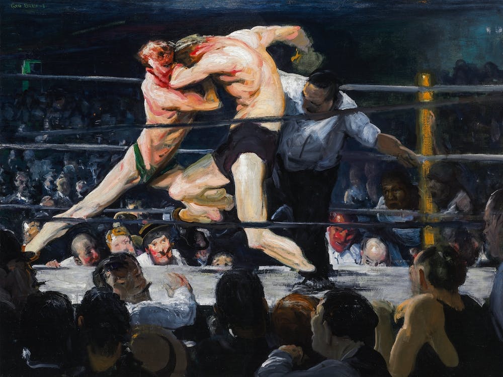 Stag At Sharkey's, George Wesley Boxing