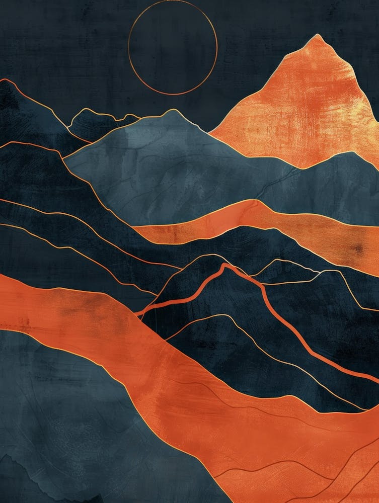 Abstract - Mountains 2