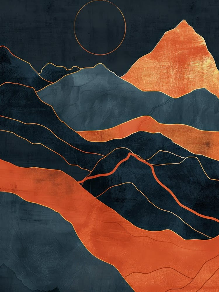 Abstract - Mountains 2