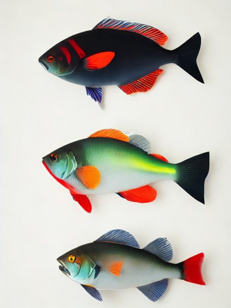 Anglerfish Affiche Vintage