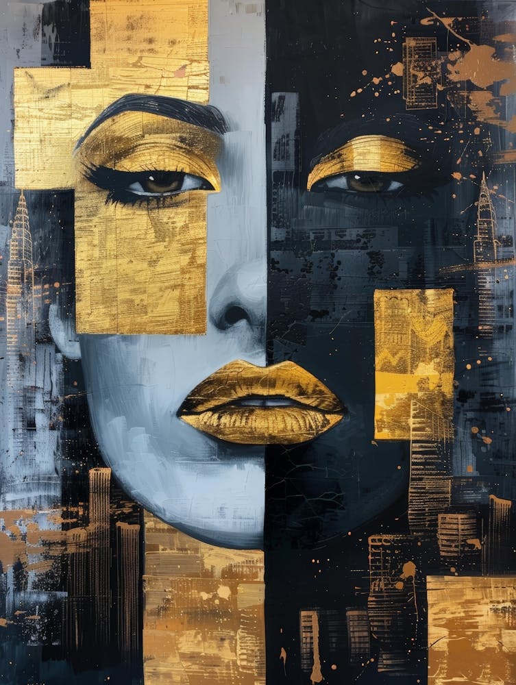 Gold And Black 21