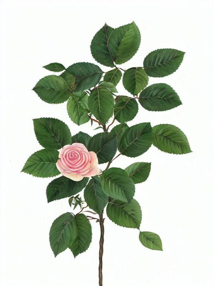 Miniaturrosen (Rosa Chinensis Hybrids) Aquarell