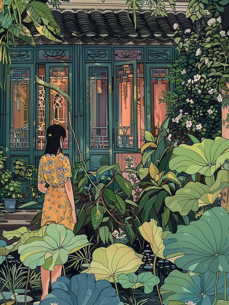 In The Garden Yuyuan Garden China 1