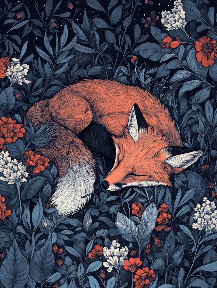 Fox In The Night 1