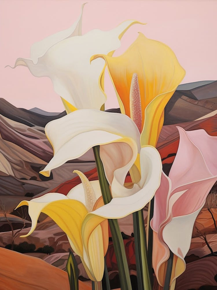Calla Lily 1 Flower Painting