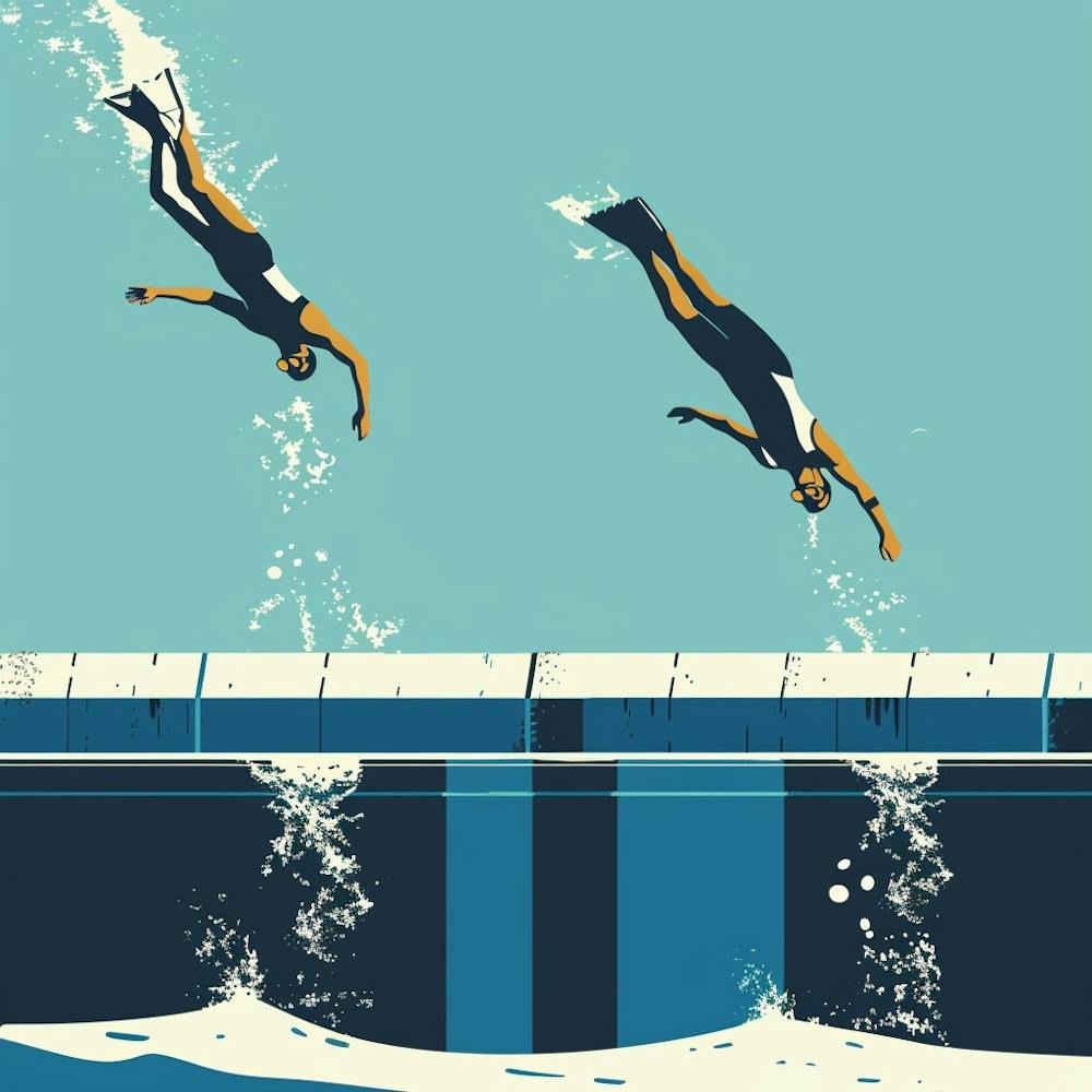 Scuba Diving Illustration