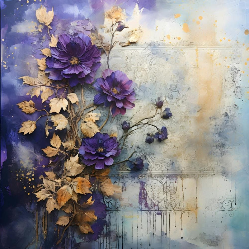 Vintage Moody Flowers 6
