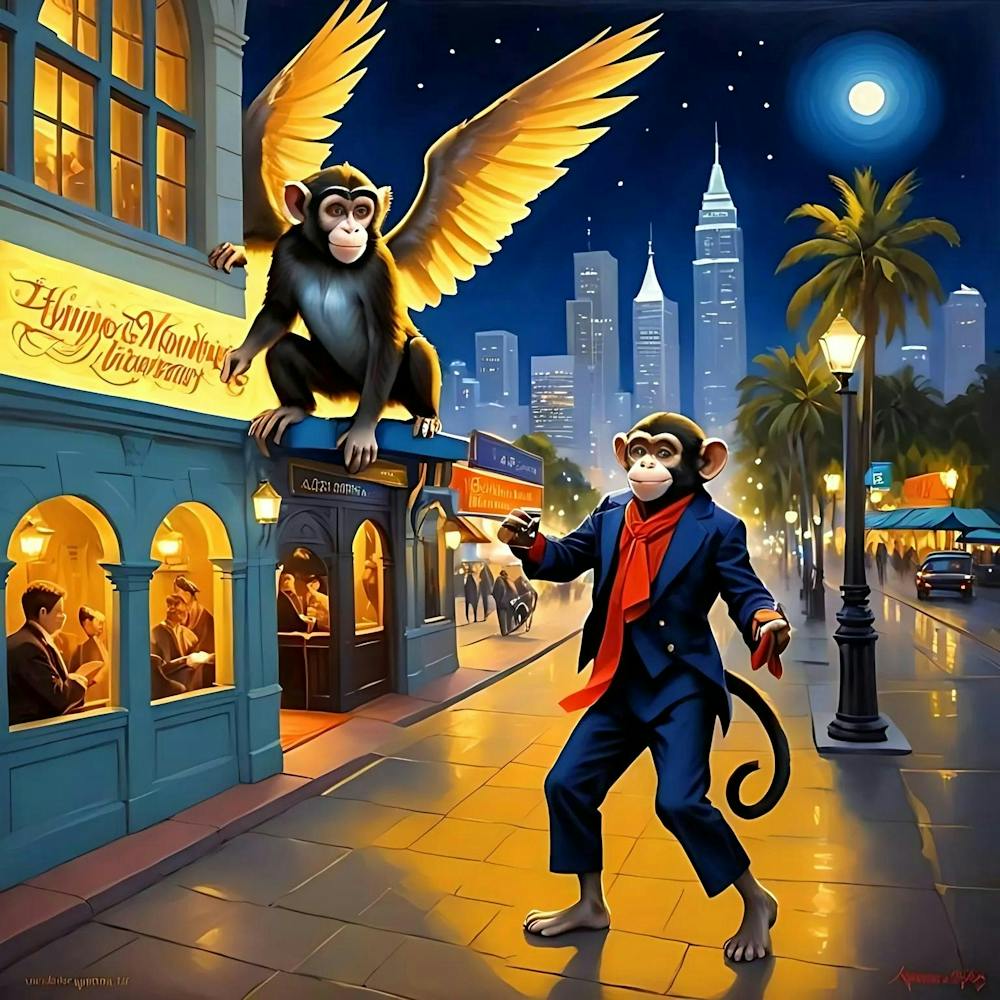 Monkeys On The Street