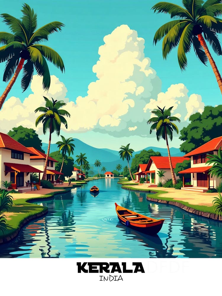 Kerala Landschaft