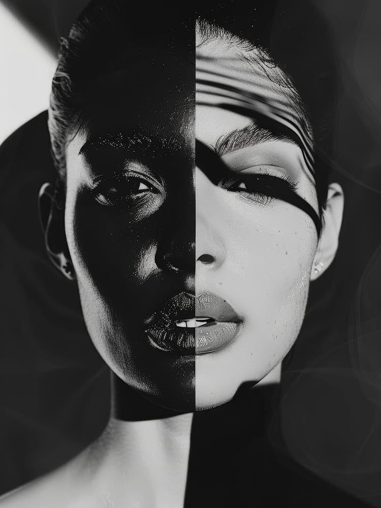 Black And White Portrait 5