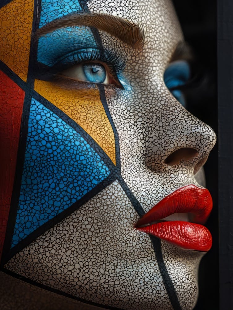 Geometric Portrait 0015 Geometric Portrait 0018 Geo Face 20