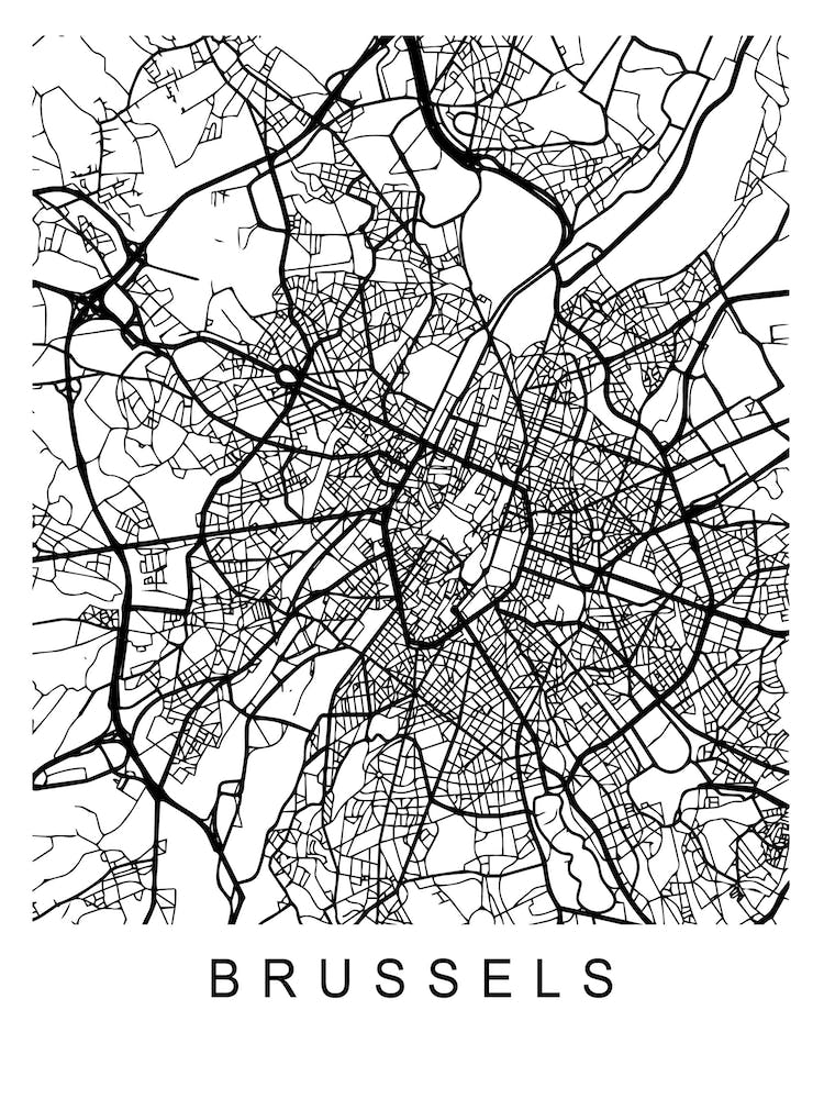 Brussels Map