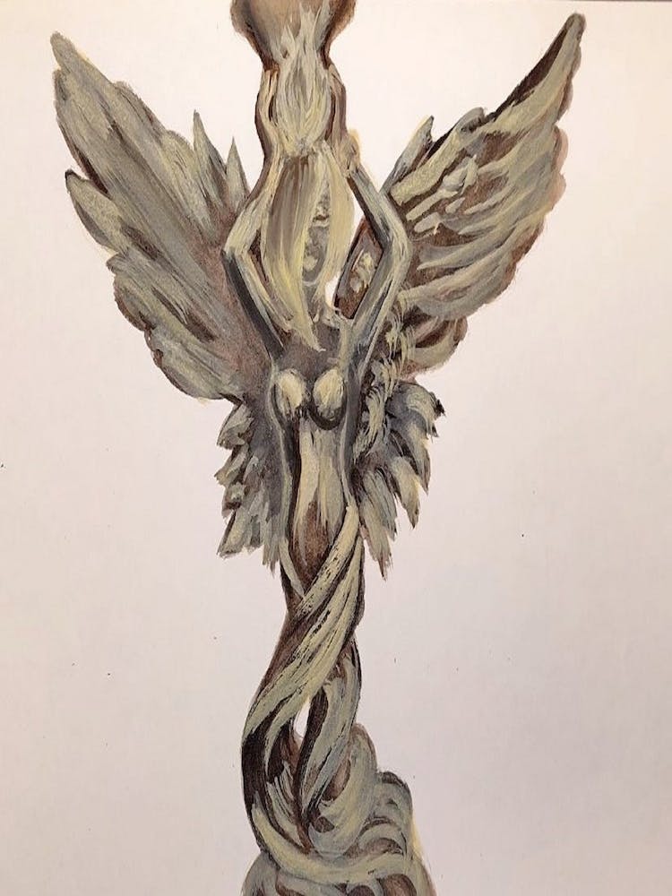 Candlestick Girl Angel