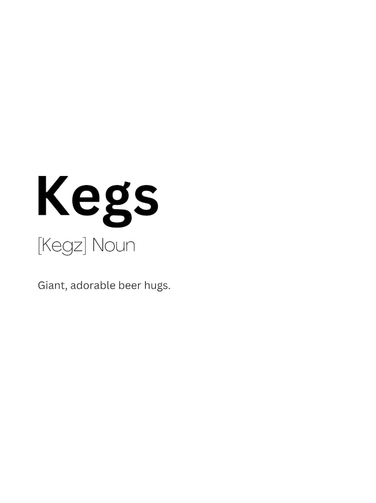 Kegs Definition Meaning