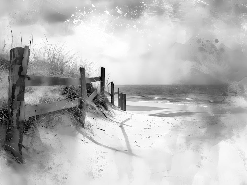 Black And White Painting 61