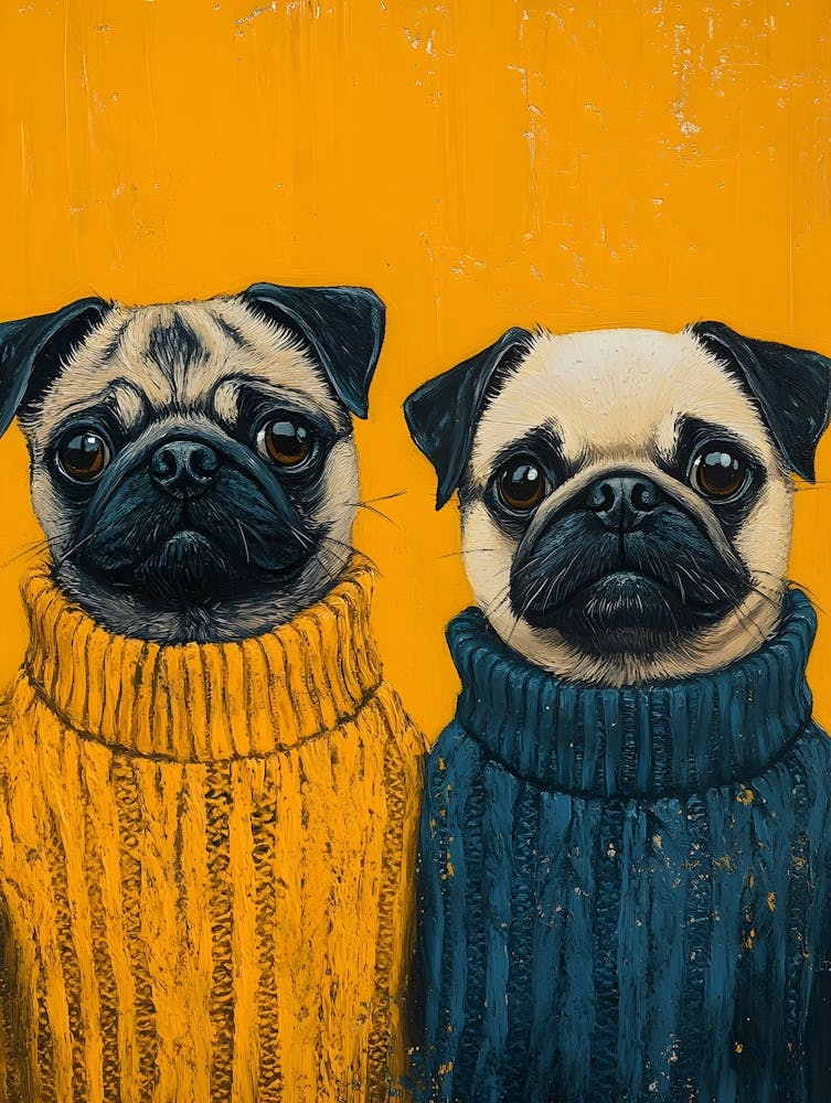 Pugs In Sweaters 1