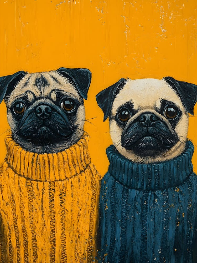 Pugs In Sweaters 1