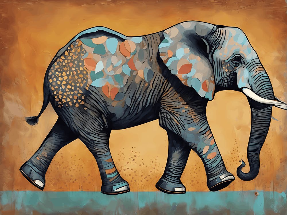Modern Elephant, 1137