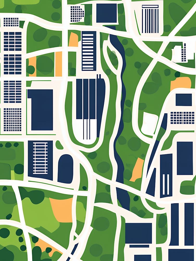 City Map Vector Illustration