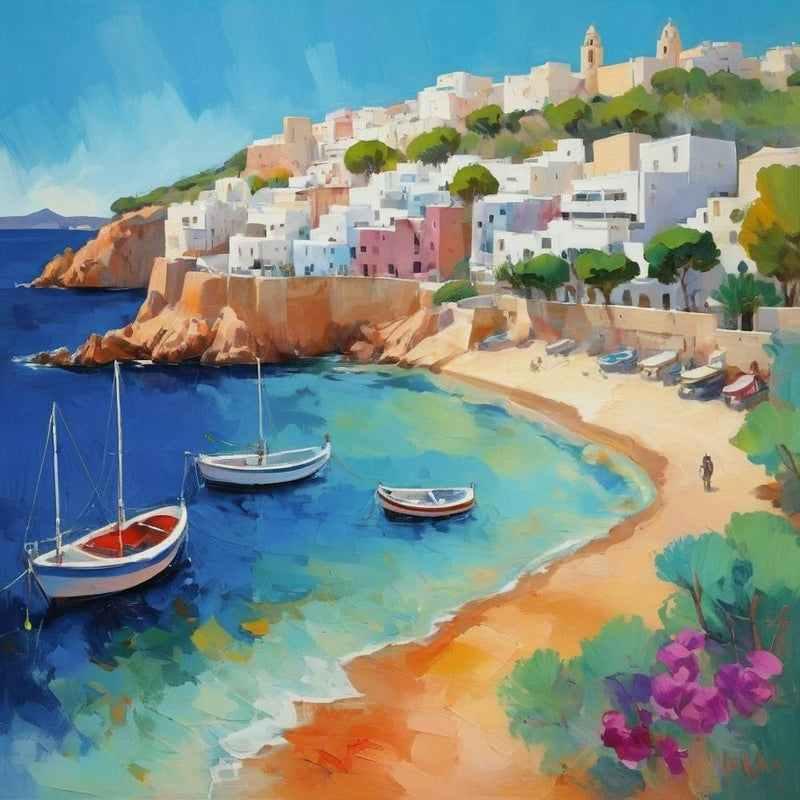 Ibiza Spain 6 Peinture Fauviste 1