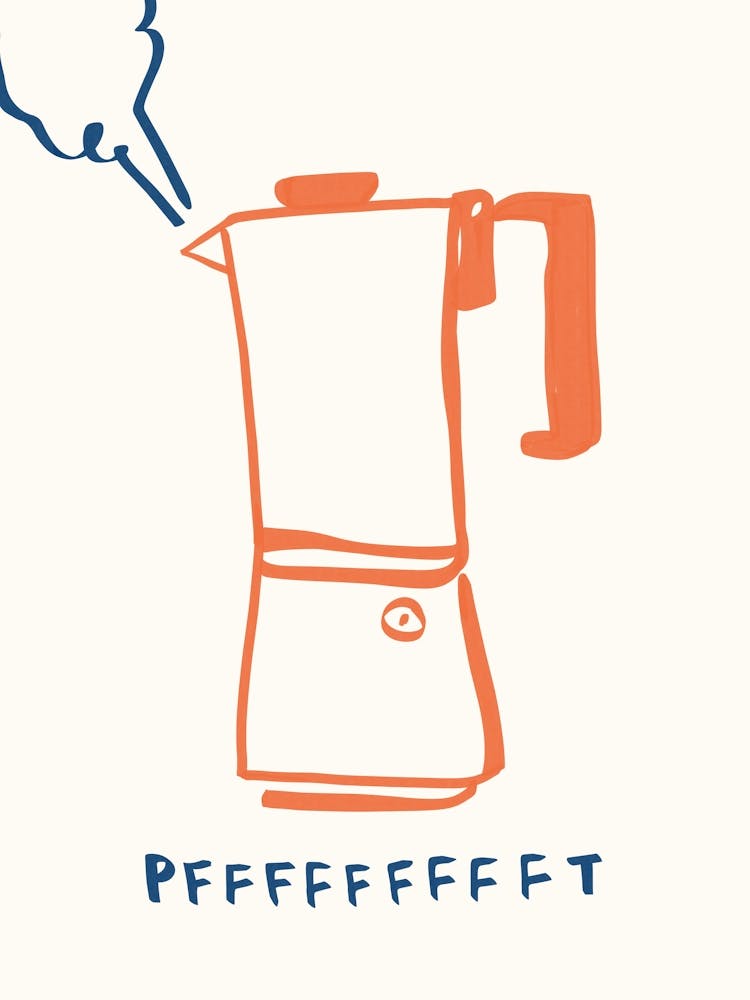 Coffee Pot Print 1