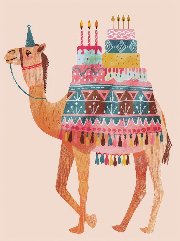 Birthday Camel 3