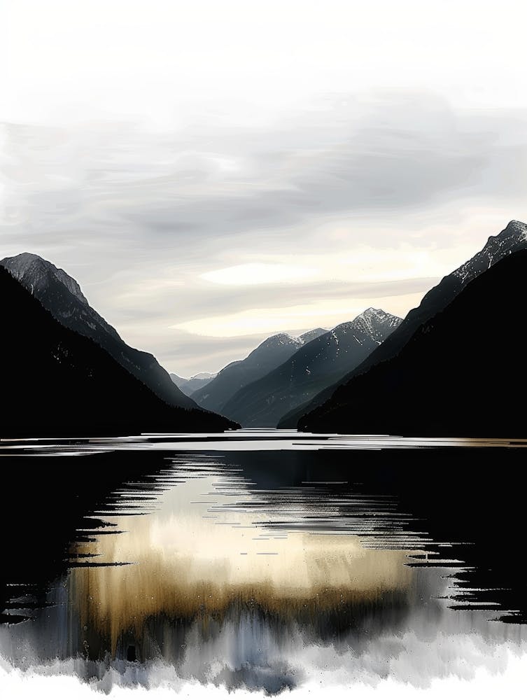 Lake In The Mountains 3