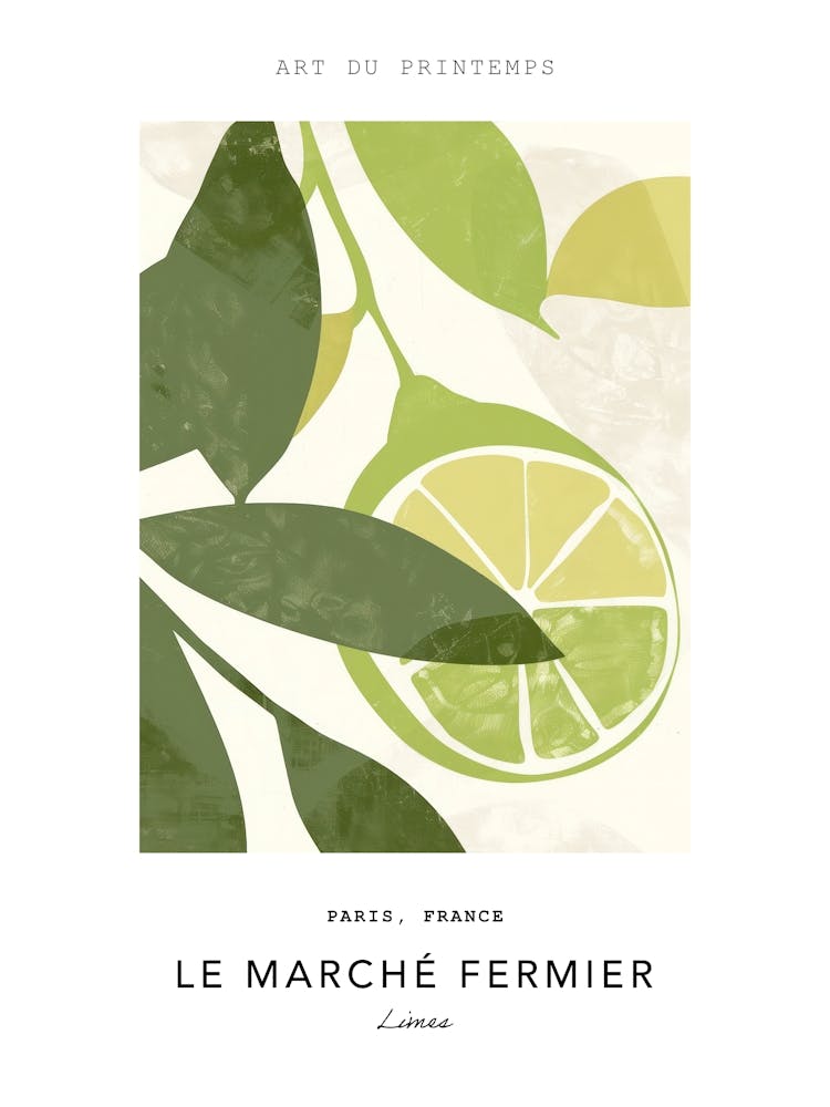 Limes Le Marche Fermier Poster 1