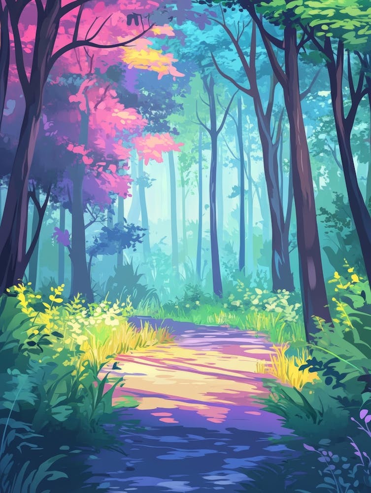 Path In The Forest 1
