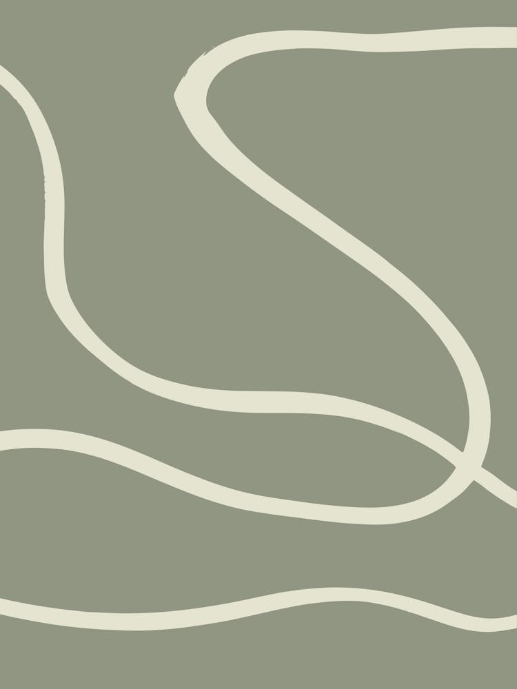 Moss Green Art Poster_2455533