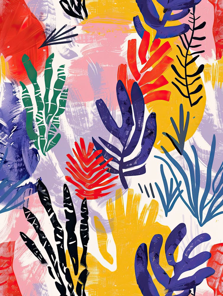 Opulent Tropics Matisse Style
