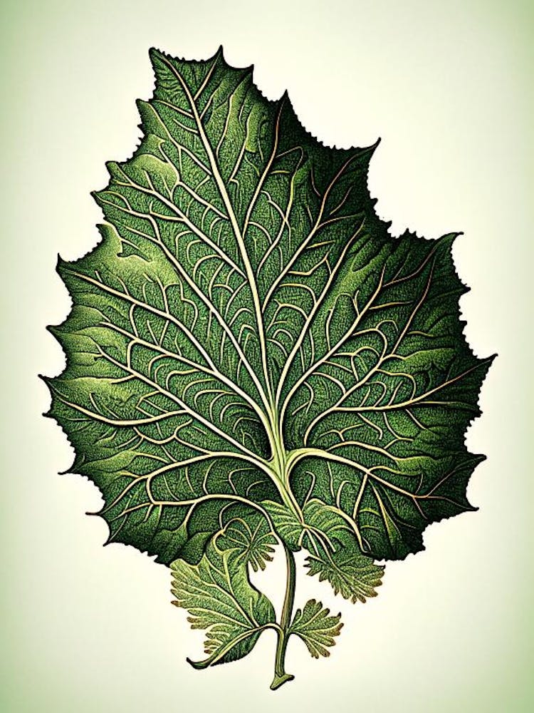 Madder Leaf Vintage Botanical 2