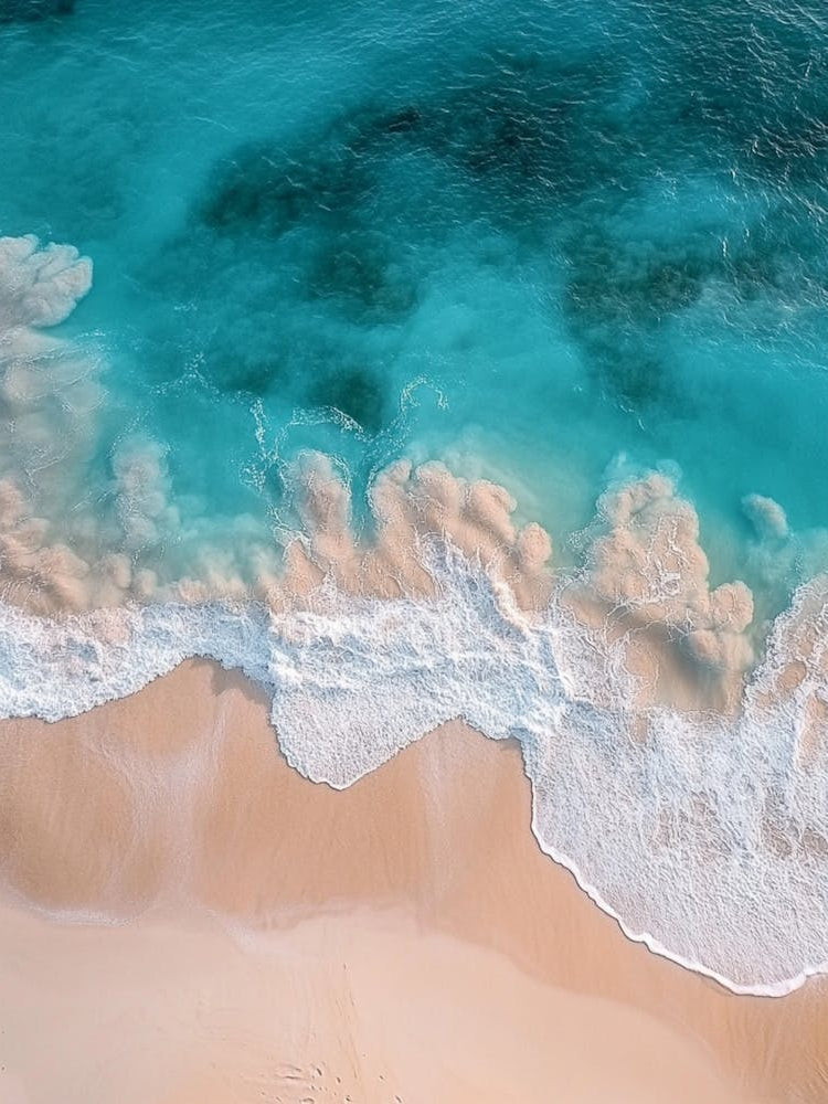 Aerial View Of A Beach 67
