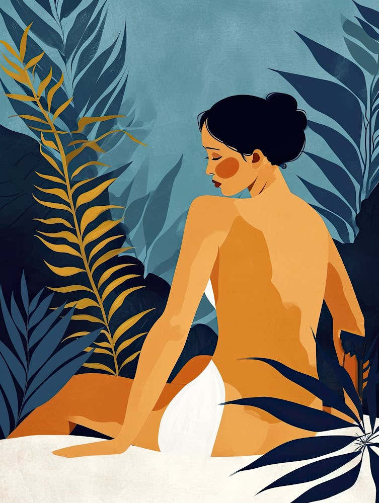 Woman In a Jungle, Nude Series