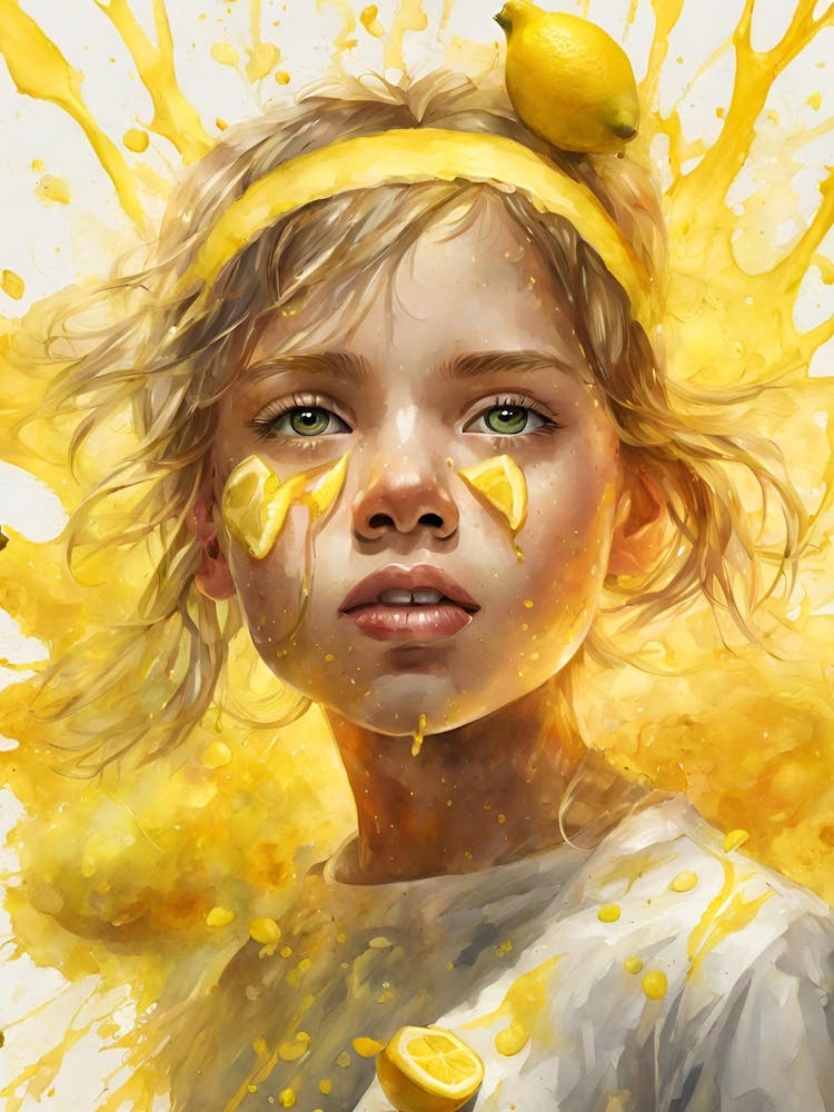 Lemon Splash Girl