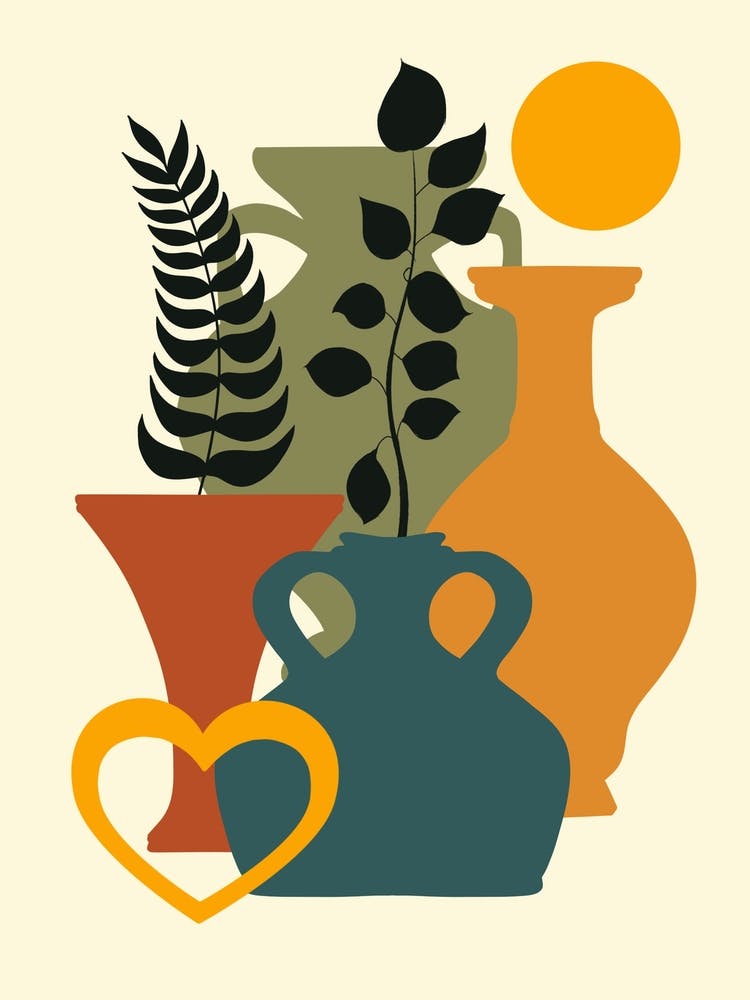 Vases And Plants 9