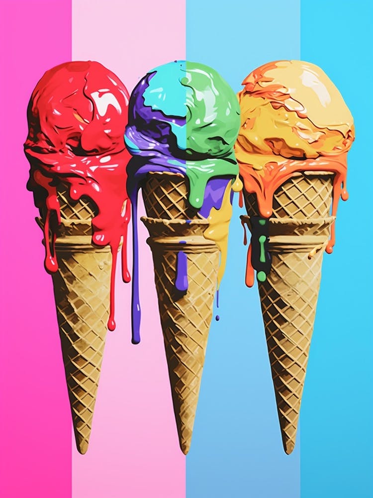 Retro Ice Cream Colour Pop  2