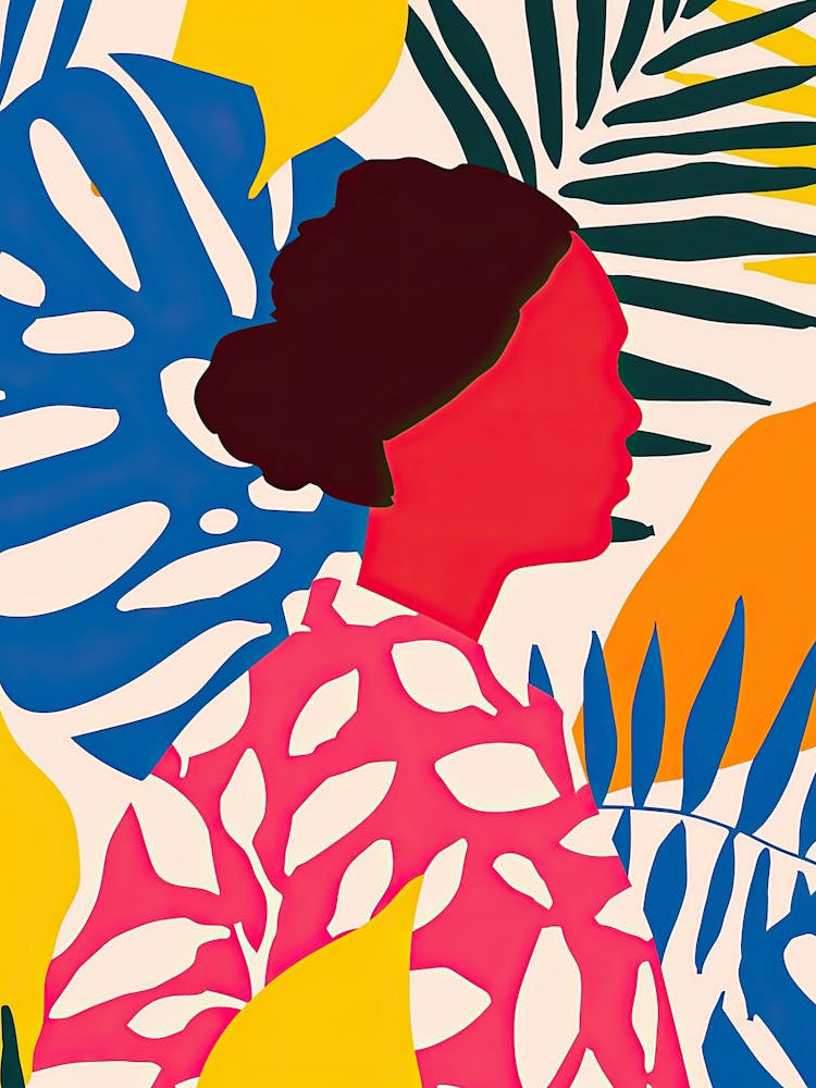 Tropical Burst Matisse Style