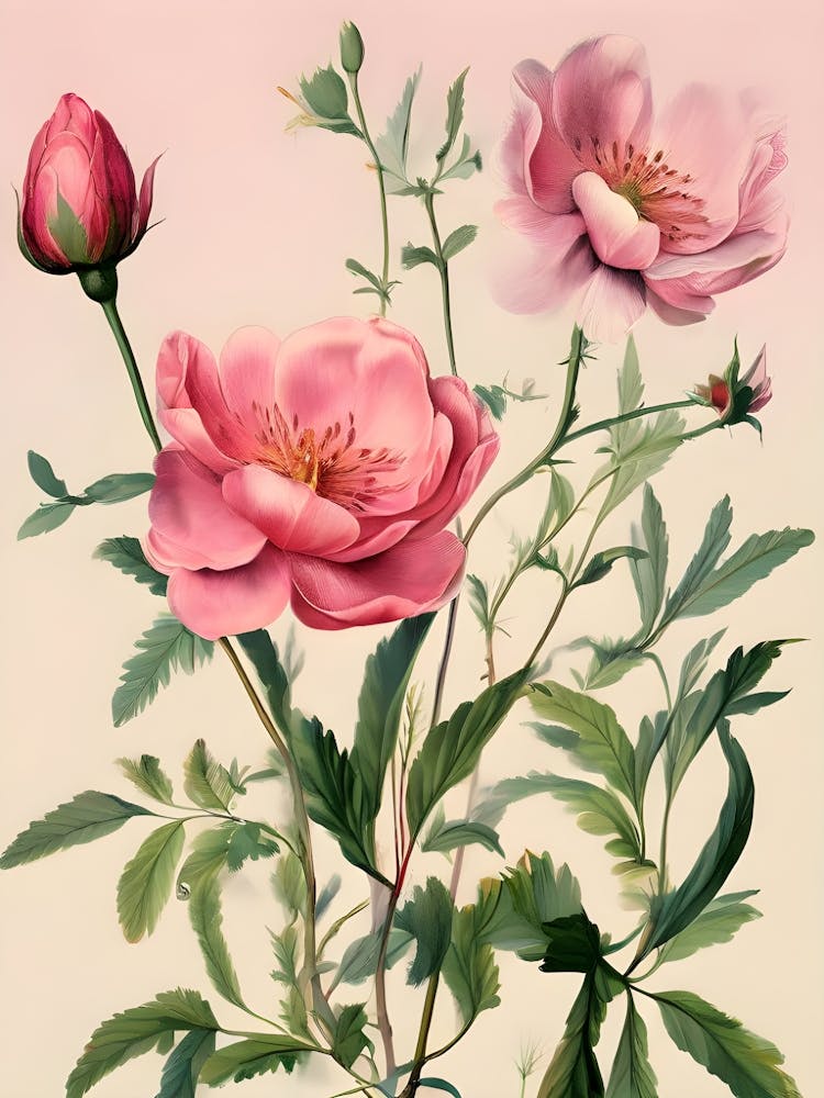 Pink Roses 4