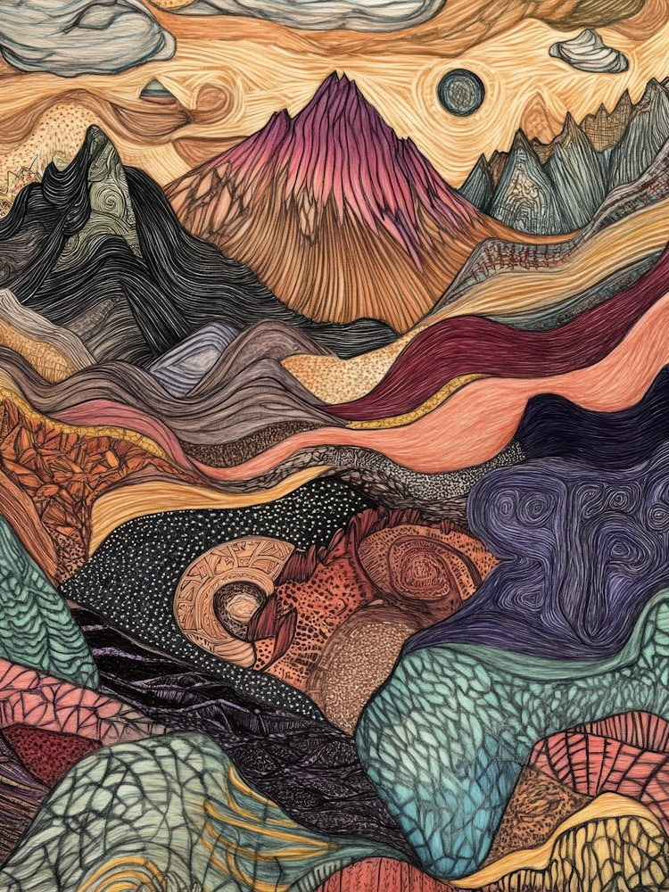 Landscape In The Sky