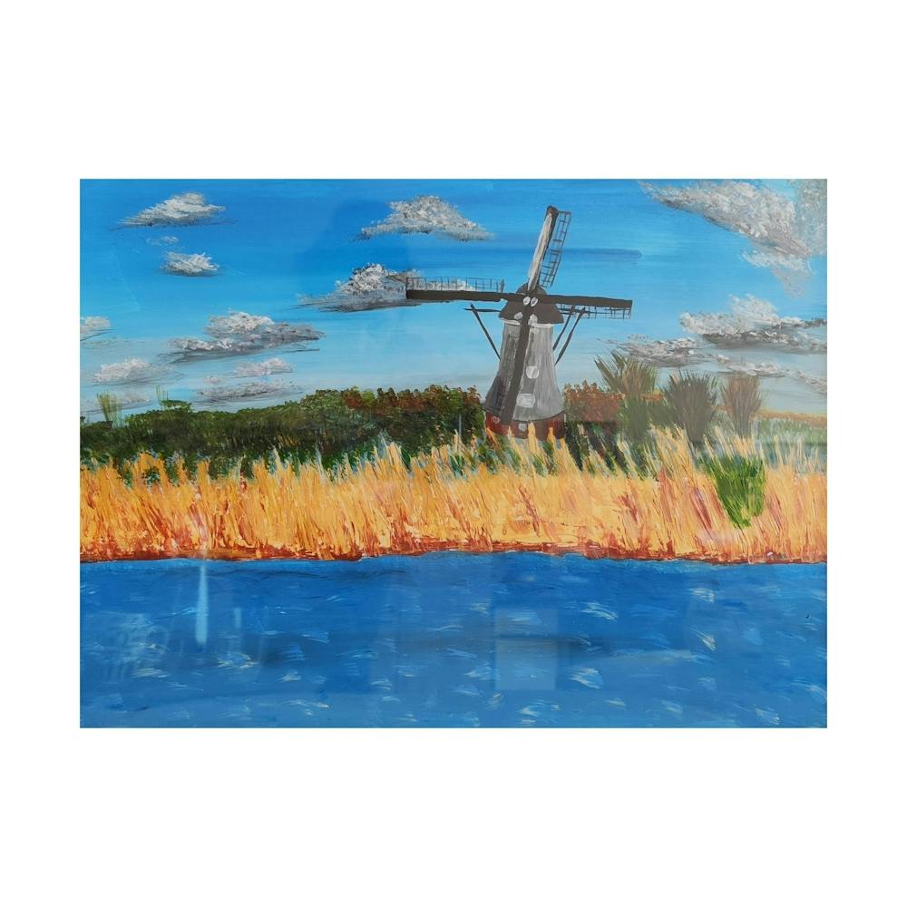 Windmill By The Water