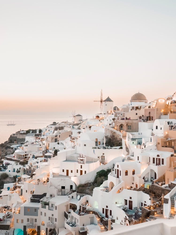 Dreamy Sunset Oia, Santorin
